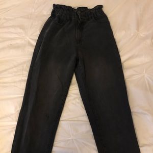 PAPER BAG STYLE MOM JEANS!!